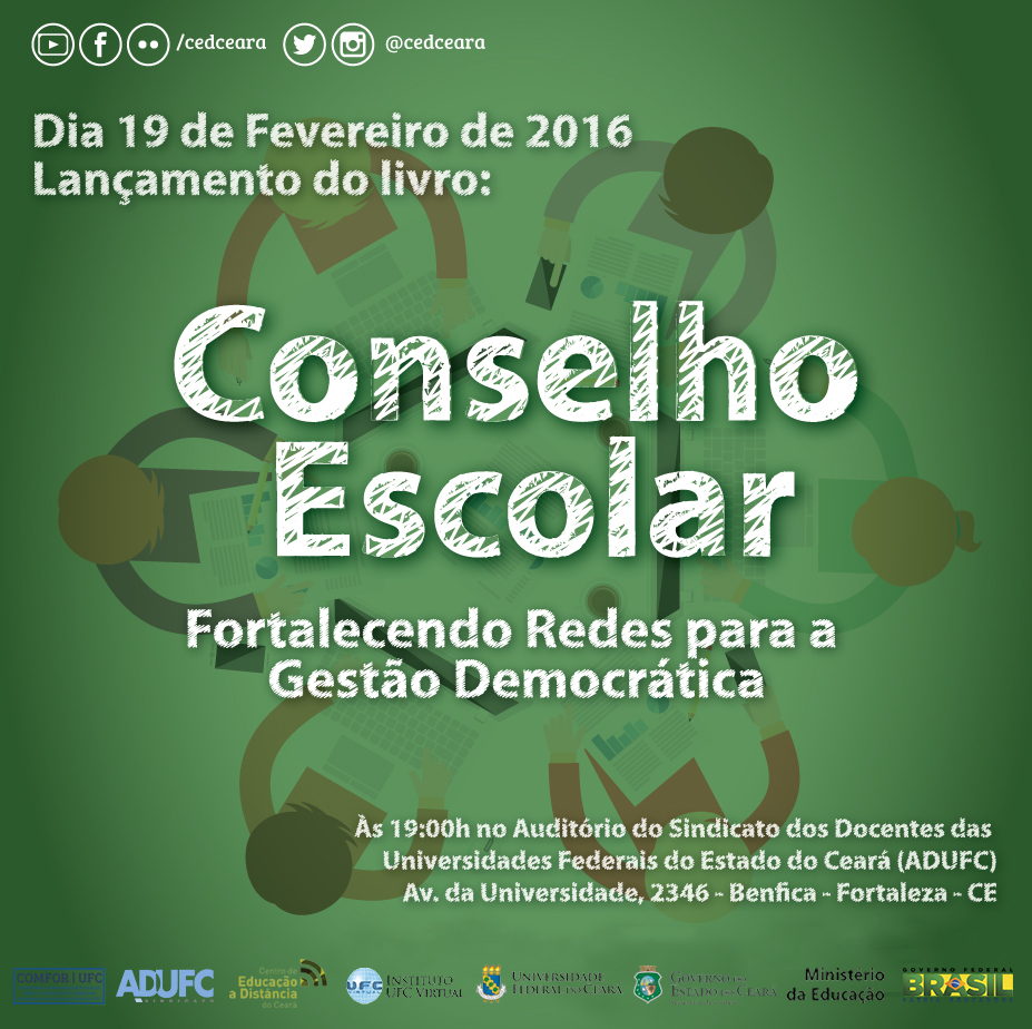 Lançamento Do Livro Conselho Escolar   Fortalecendo Redes Para A Gestão