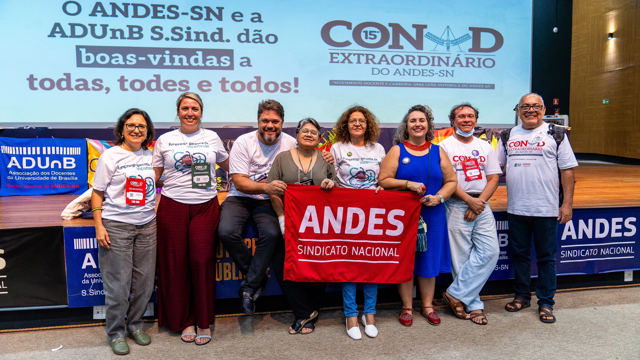 ATUAÇÃO SINDICAL – ADUFC participa do Conad Extraordinário do ANDES-SN em Brasília, que deliberou sobre carreira docente